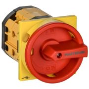 Переключатель кулачковый 16А (сх. 91) закрытая рукоятка авар. IEK MI-CS12-016-091