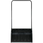 Скрепер для уборки снега пластиковый металлическая ручка 700x465x1360мм КУРС 68135