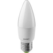 Лампа светодиодная 61 959 OLL-C37-10-230-2.7K-E27-FR 10Вт свеча 2700К тепл. бел. E27 1000лм 176-264В ОНЛАЙТ 61959