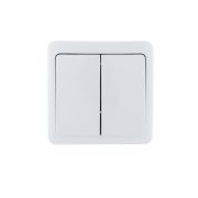 Выключатель 2-кл. 1п ОП Viola 10А IP20 бел. LEZARD 751-0200-101